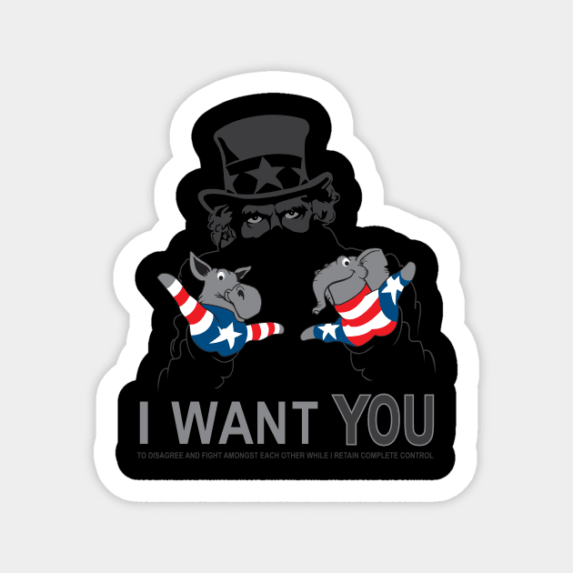 Uncle Scam Sticker by tomburns